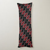 Coussins Longs Croire le poisson - Rouge (Dos (Vertical))