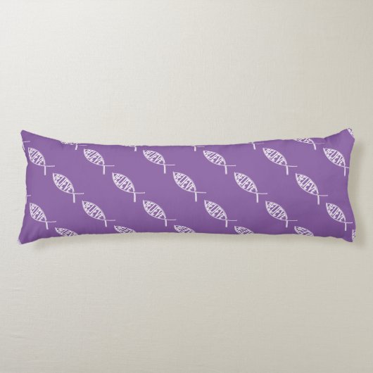 Coussins Longs Croire Poisson Lavande (Devant)