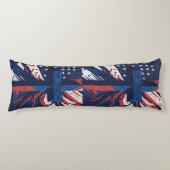 Coussins Longs Croix américaine (Devant)