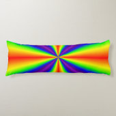 Coussins Longs Croix arc-en-ciel (Devant)