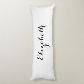 Coussins Longs Croyez en vous-même de motivation personnalisé (Dos (Vertical))