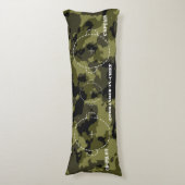 Coussins Longs Crue De Trois Périphériques De Dormage (devant Vertical)