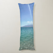 Coussins Longs Crystal Water View Blue Sky Beach Vibe Paisible (Dos (Vertical))