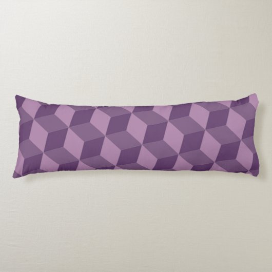 COUSSINS LONGS CUBES VIOLETS (Devant)
