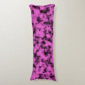 Coussins Longs Cubisme noir rose Motif Abstrait (Devant (Vertical))