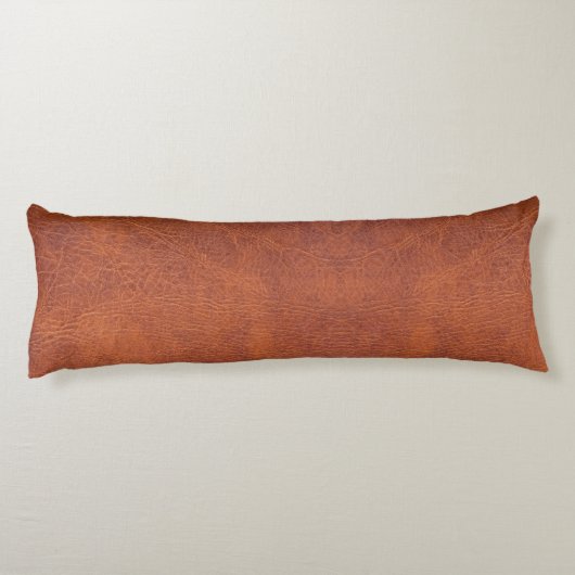 Coussins Longs cuir Brown (Dos)