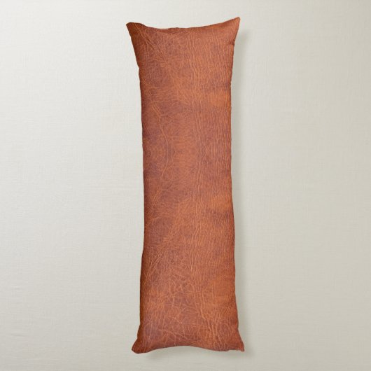 Coussins Longs cuir Brown (Dos (Vertical))