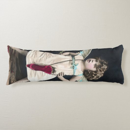 Coussins Longs Cupidon en colère (Devant)