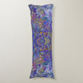 Coussins Longs Currant Feuille Arbre Art Oreillère du corps médit (Devant (Vertical))