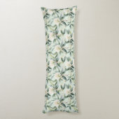 Coussins Longs Cushion d'impression florale d'Eucalyptus (Dos (Vertical))