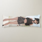 Coussins Longs Cute Anime Girl Style urbain (Devant)