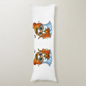 Coussins Longs Cute-Bougee-Fantôme-Halloween (Devant (Vertical))