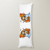 Coussins Longs Cute-Bougee-Fantôme-Halloween (Dos (Vertical))