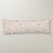 Coussins Longs Cute Daisies Floral Blossoms & Greenery (Dos)