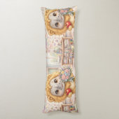 Coussins Longs Cute Fantasy Animal Body Pillow – Apple (Dos (Vertical))