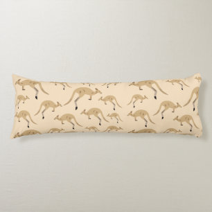 Coussins Longs Cute Motif australien Kangaroo