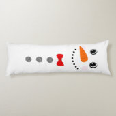 Coussins Longs Cute motoneige sur mesure avec botte rouge (Dos)