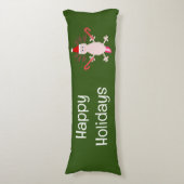 Coussins Longs Cute Noël Axolotl Custom (Devant (Vertical))