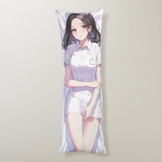 Coussins Longs Cute Nurse Anime (Dos (Vertical))