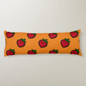 Coussins Longs Cute Red Cartoon (Dos)