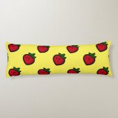 Coussins Longs Cute Red Cartoon (Dos)