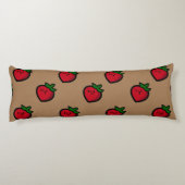 Coussins Longs Cute Red Cartoon (Dos)