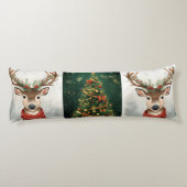Coussins Longs Cute Reindeer Christmas Bedding For Body Pillow (Dos)