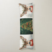 Coussins Longs Cute Reindeer Christmas Bedding For Body Pillow (Dos (Vertical))