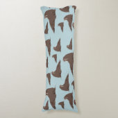 Coussins Longs Cute Walrus Motif (Devant (Vertical))