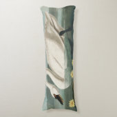 Coussins Longs cygne audubon cygnes d'eau blanche (Devant (Vertical))