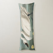 Coussins Longs cygne audubon cygnes d'eau blanche (Dos (Vertical))