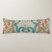 Coussins Longs Daffodique chintz papier peint à fleurs Art nouvea (Devant)