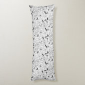 Coussins Longs Daffodiques motif floral printanier (Dos (Vertical))