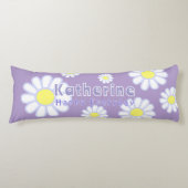 Coussins Longs Daisy Simple Lilac (Devant)