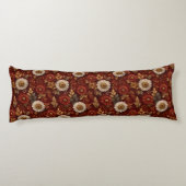 Coussins Longs Daisy Texture Décor Intérieur Botanique Coin (Dos)