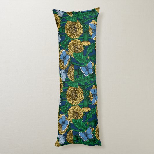 Coussins Longs Dandelion medow (Dos (Vertical))