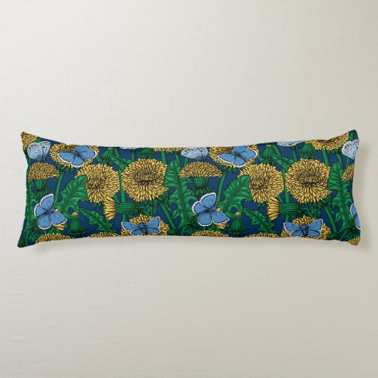 Coussins Longs Dandelion medow (Devant)