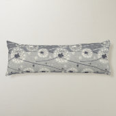 Coussins Longs Dandelion monochrome moderne (Devant)
