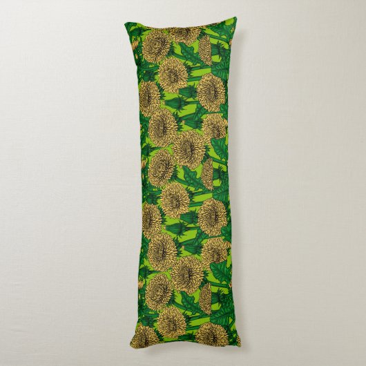 Coussins Longs Dandelions (Dos (Vertical))