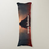 Coussins Longs Dans l'ombre de la Faucheuse - Halloween (Devant (Vertical))