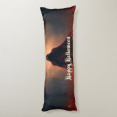 Coussins Longs Dans l'ombre de la Faucheuse - Halloween (Dos (Vertical))