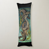 Coussins Longs Danse des Selkies (Dos (Vertical))