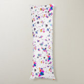 Coussins Longs Danse Musique colorée (Devant (Vertical))