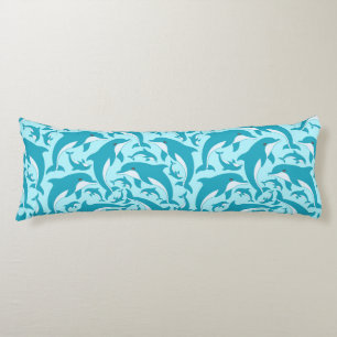 Coussins Longs Dauphins mignons