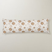 Coussins Longs De mignons amis dachshund (Dos)