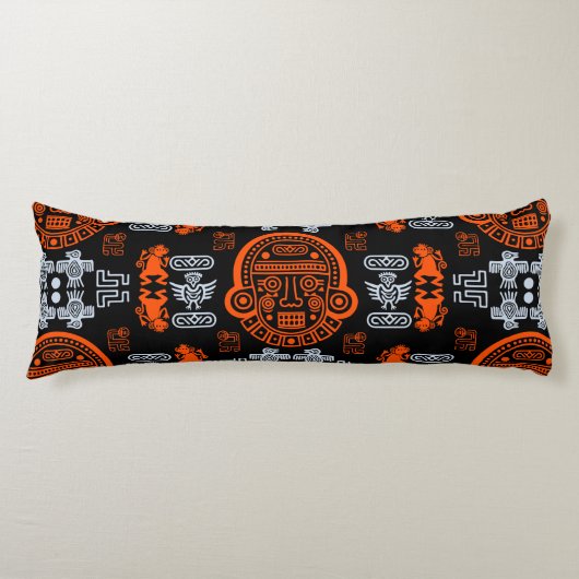 Coussins Longs Décor intérieur inca Aztec (Devant)