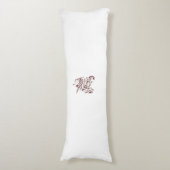 Coussins Longs Décor rouge orangé (Devant (Vertical))