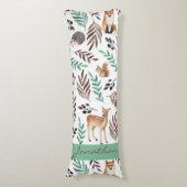 Coussins Longs Décor sur mesure pour les enfants animaux mignons (Devant (Vertical))