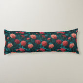 Coussins Longs Décoration de maison florale d'œillet moderne pour (Dos)