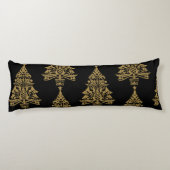 Coussins Longs Décorations scandinaves nordiques d'arbres de Noël (Dos)